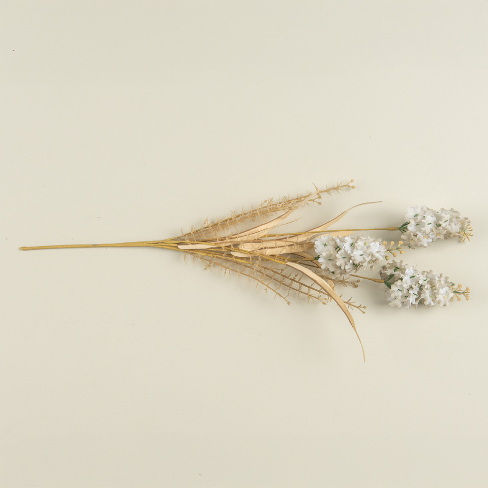 21.75" GREY CONE WILDFLOWER SPRAY