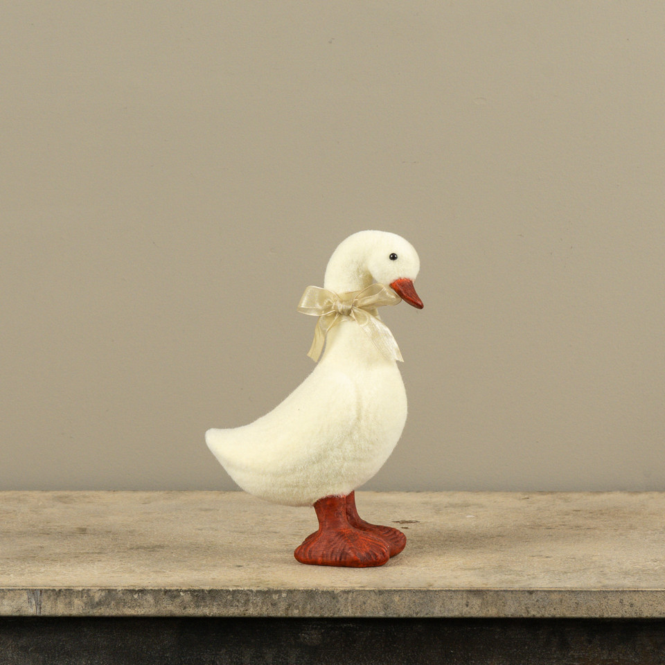 9.25" CREAM DUCK