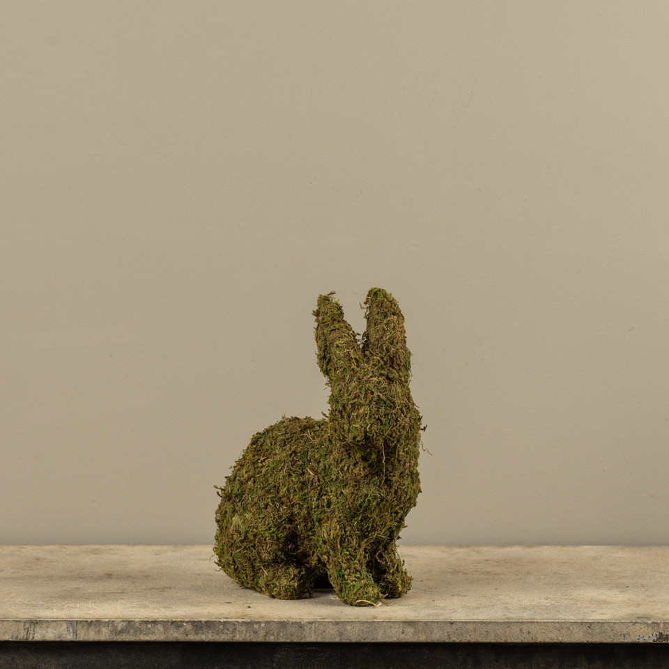11.5" MOSS BUNNY