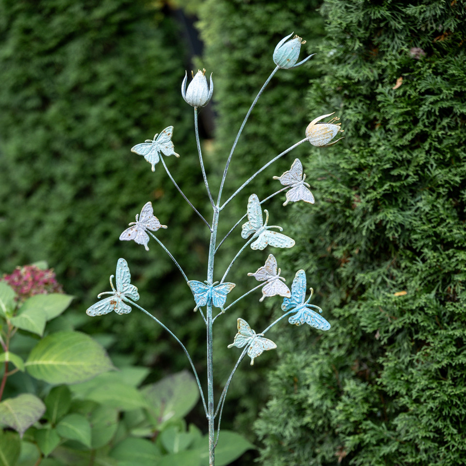 BUTTERFLIES & TULIPS STAKE