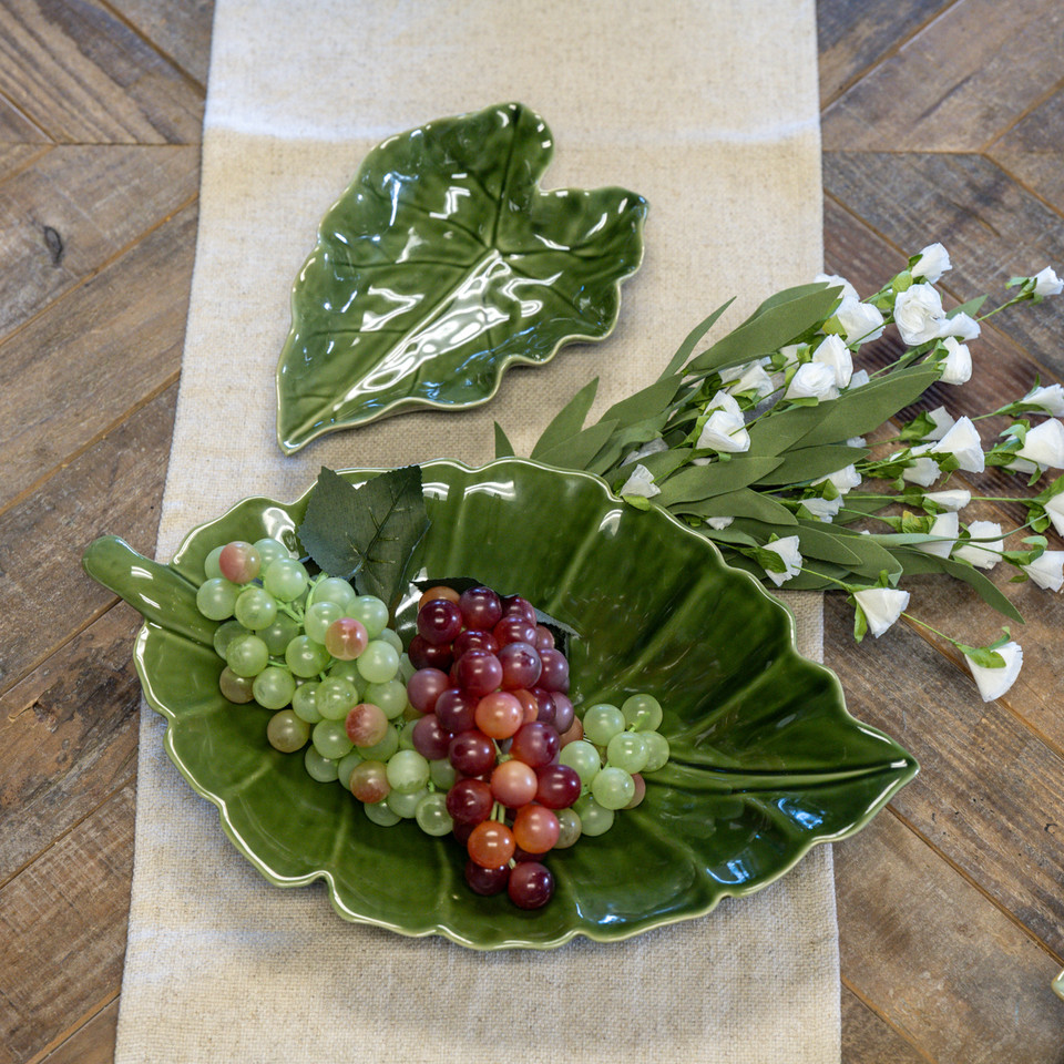 16.25" LEAF PLATE