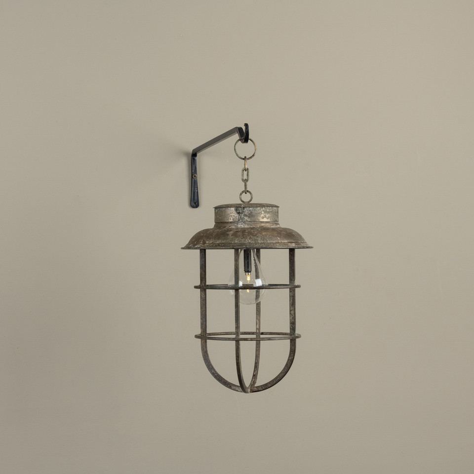 AGED BRONZE HANGING LIGHT