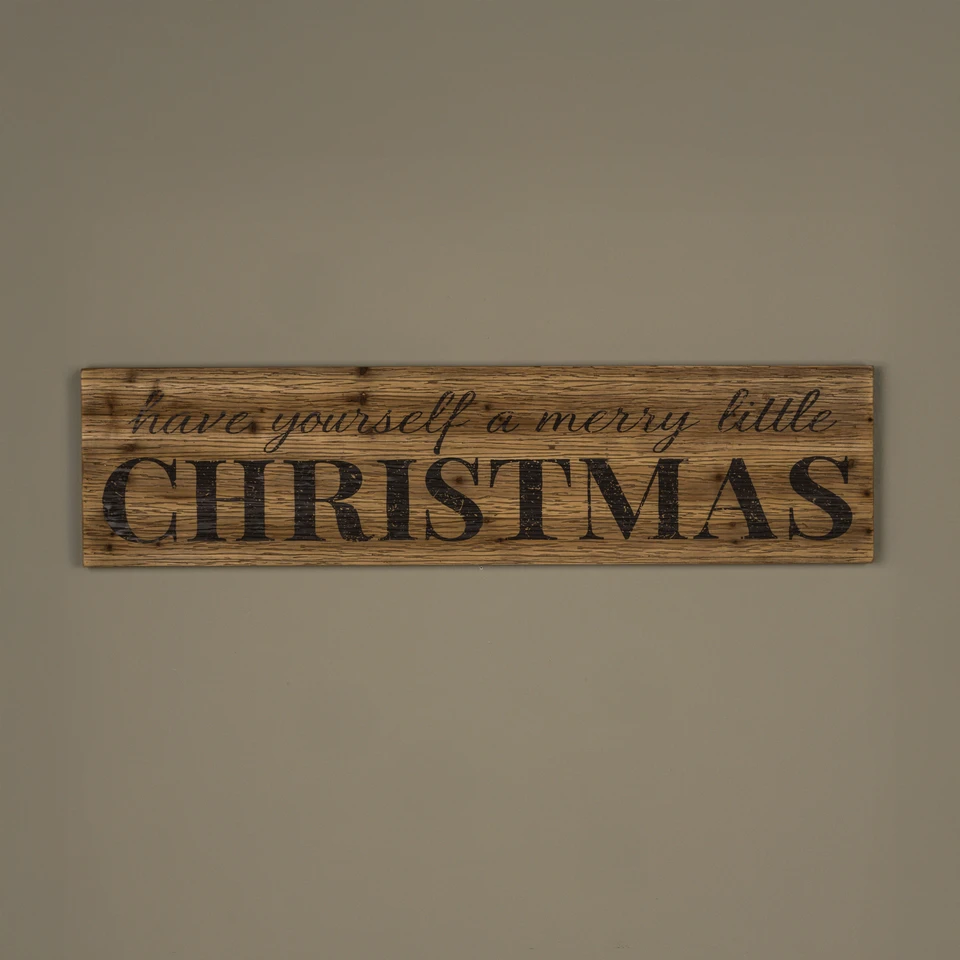 47.5" MERRY LITTLE CHRISTMAS HORIZONTAL SIGN