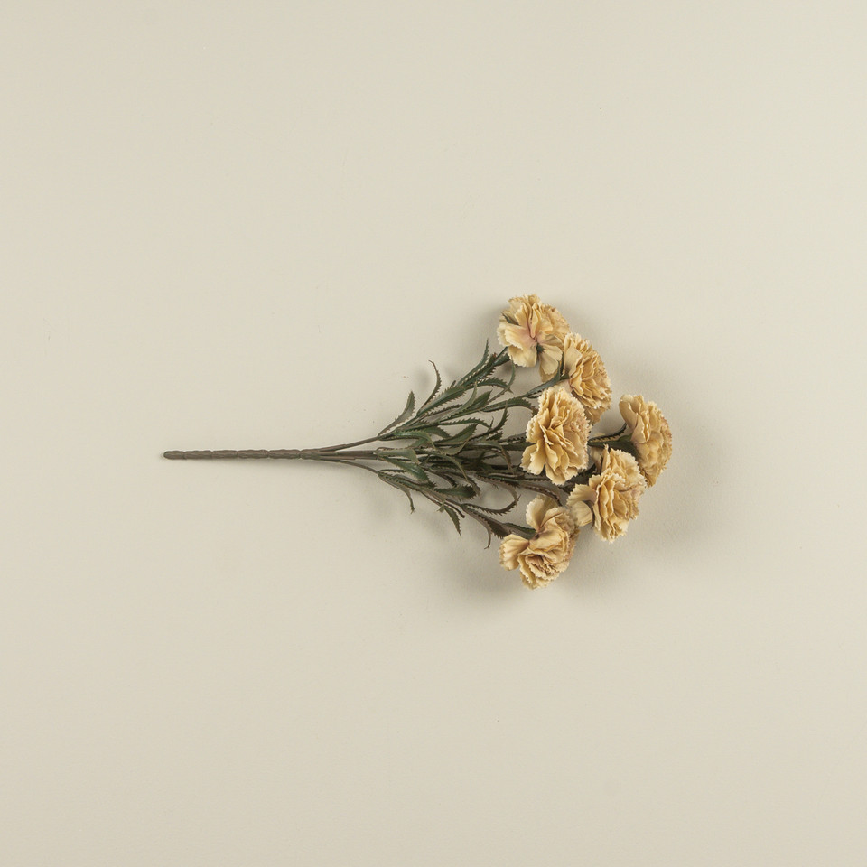 15.75" GOLDEN CARNATION SPRAY