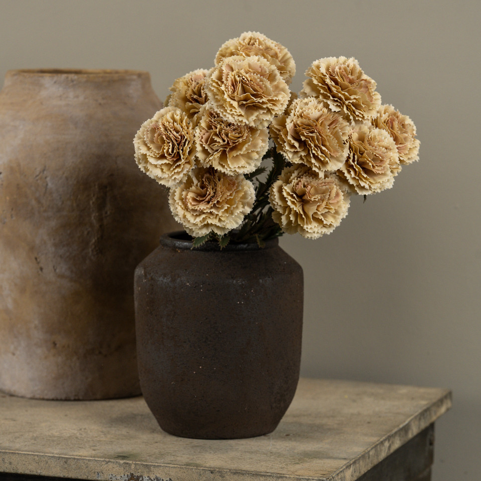 15.75" GOLDEN CARNATION SPRAY
