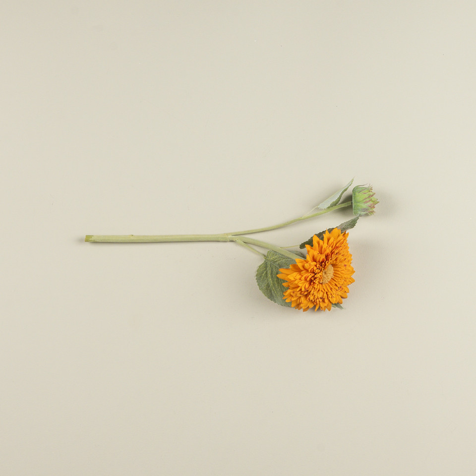 18.25" ORANGE SUNFLOWER SPRAY