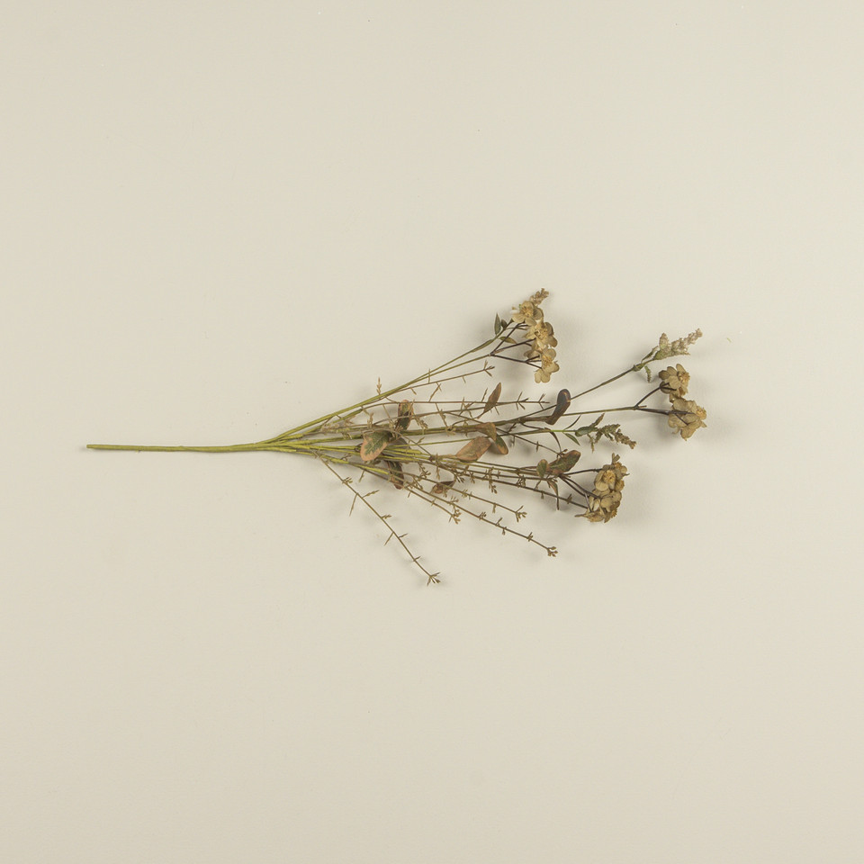 20.5" RUSTIC GREEN WILDFLOWER SPRAY