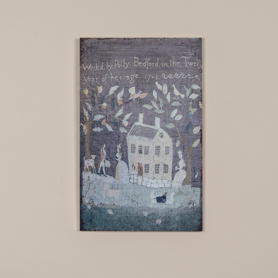22" POLLY BEDFORD HOUSE PRINT