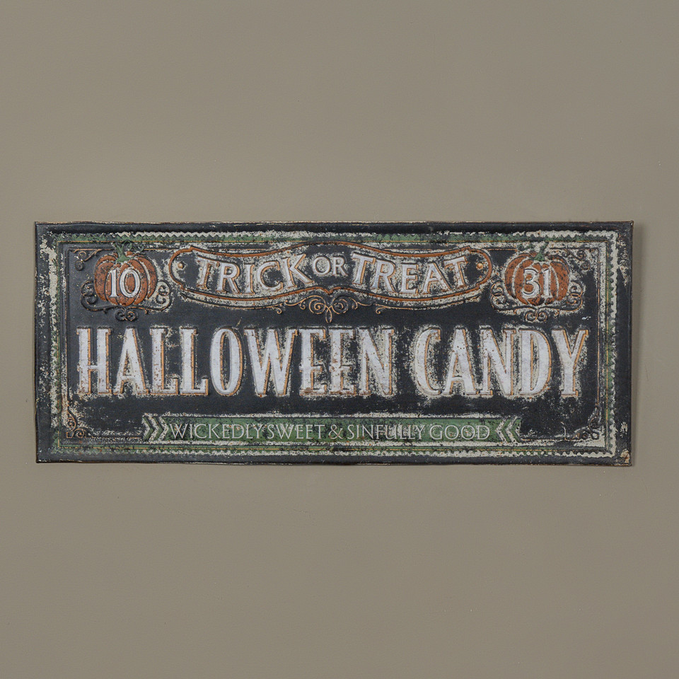 HALLOWEEN CANDY SIGN