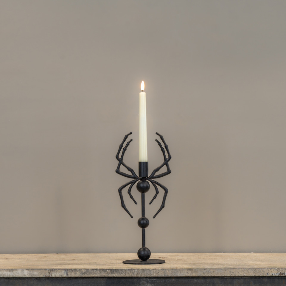 13.25" SPIDER TAPER CANDLE HOLDER
