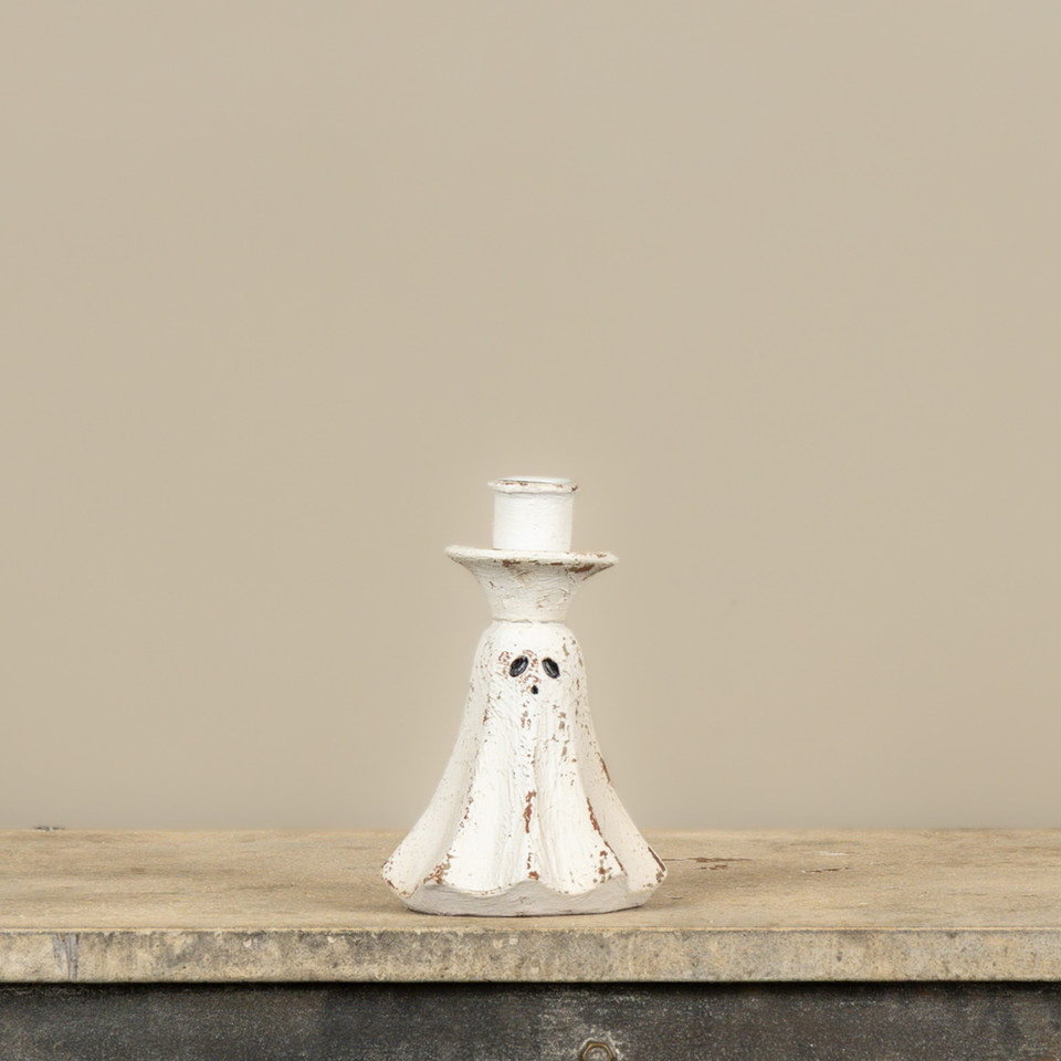 6.5" GHOST TAPER CANDLE HOLDER
