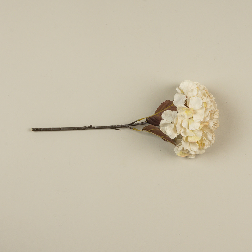 19" CREAM HYDRANGEA SPRAY