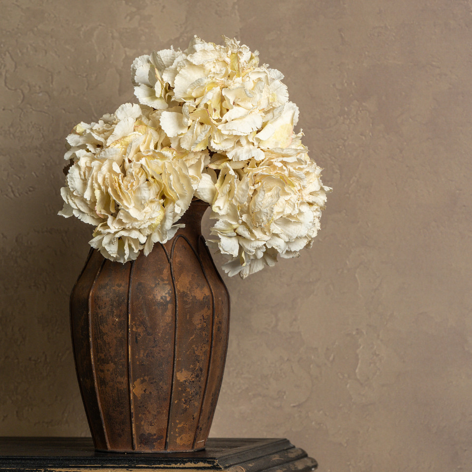 19" CREAM HYDRANGEA SPRAY