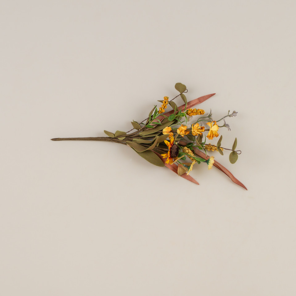 14" WILDFLOWER & SUNFLOWER PICK