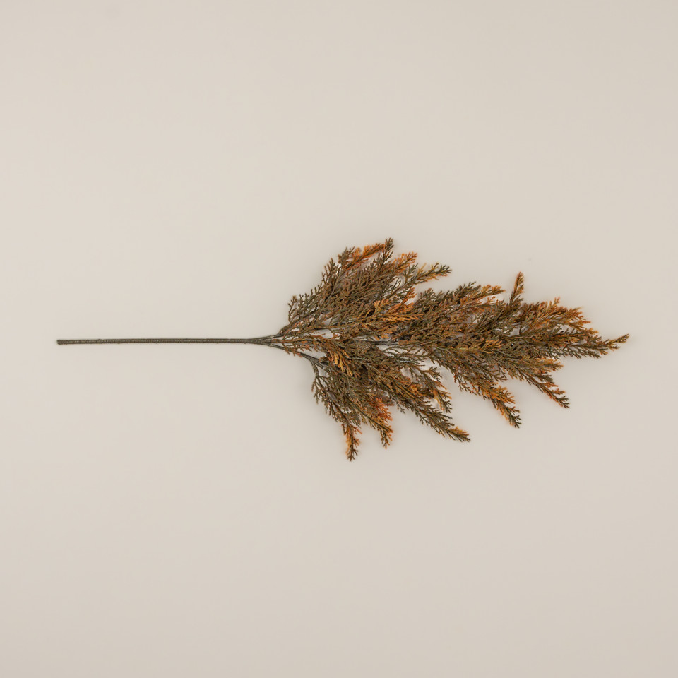 29" ORANGE TIPPED JUNIPER SPRAY
