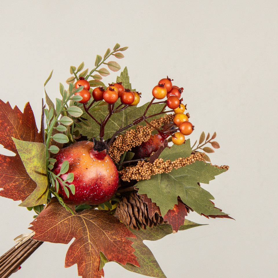 15" MAPLE LEAF & POMEGRANATE BUNDLE