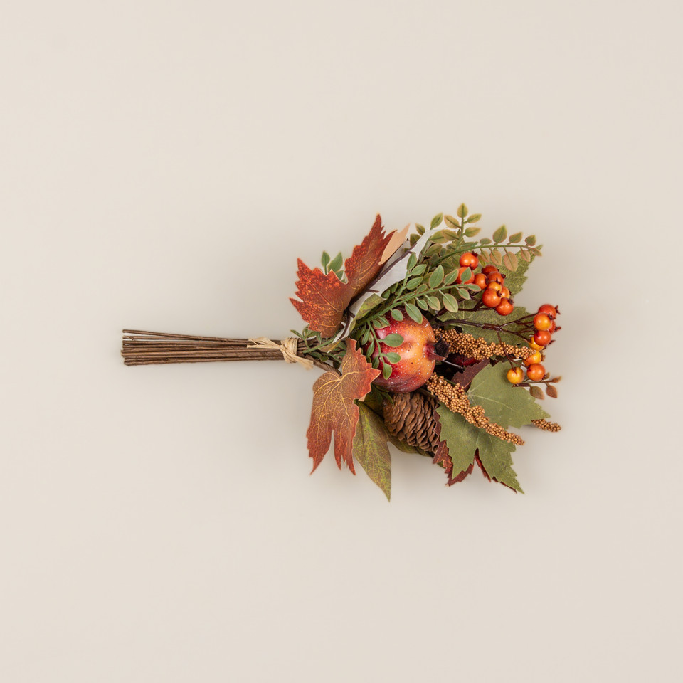 15" MAPLE LEAF & POMEGRANATE BUNDLE