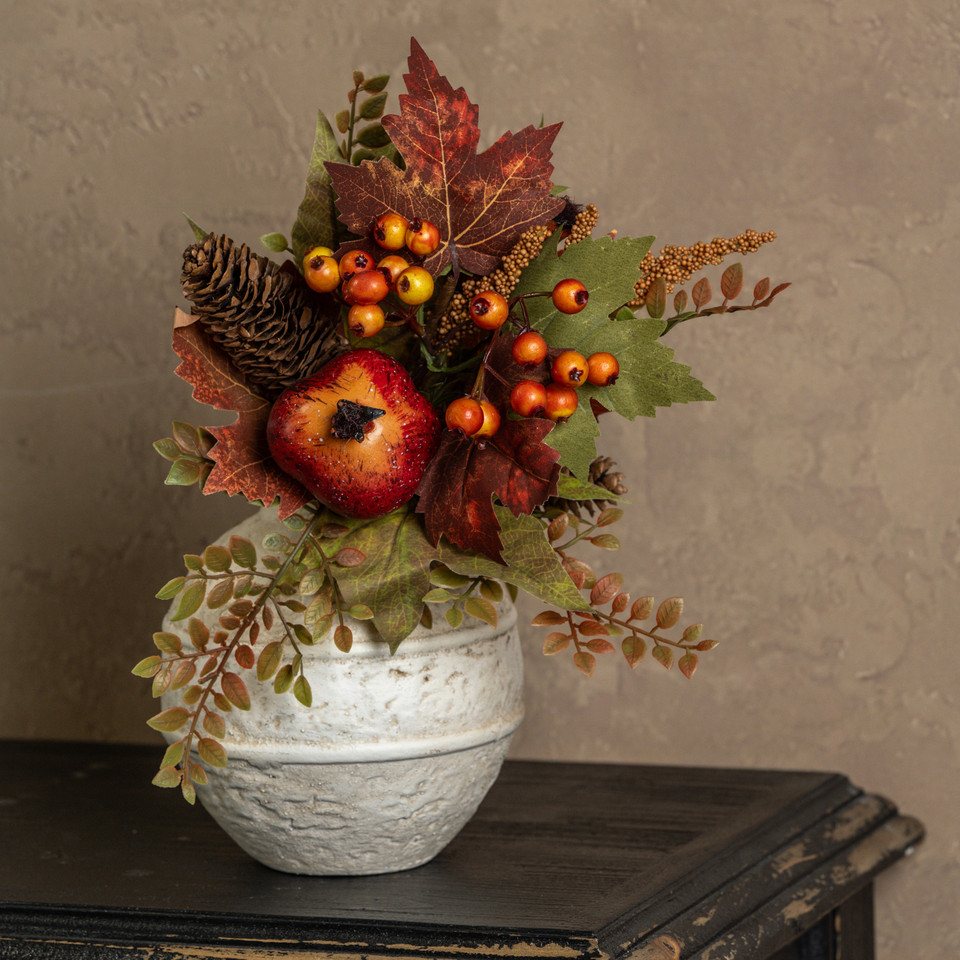 15" MAPLE LEAF & POMEGRANATE BUNDLE