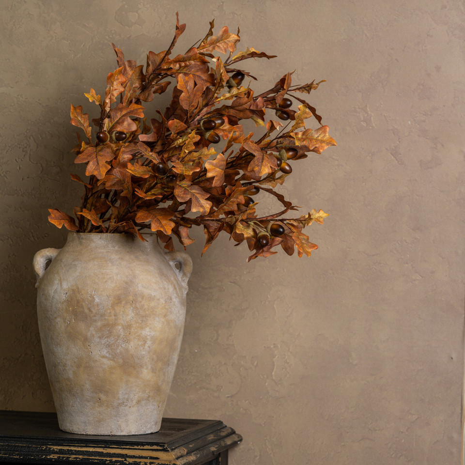 39" OAK & ACORN SPRAY