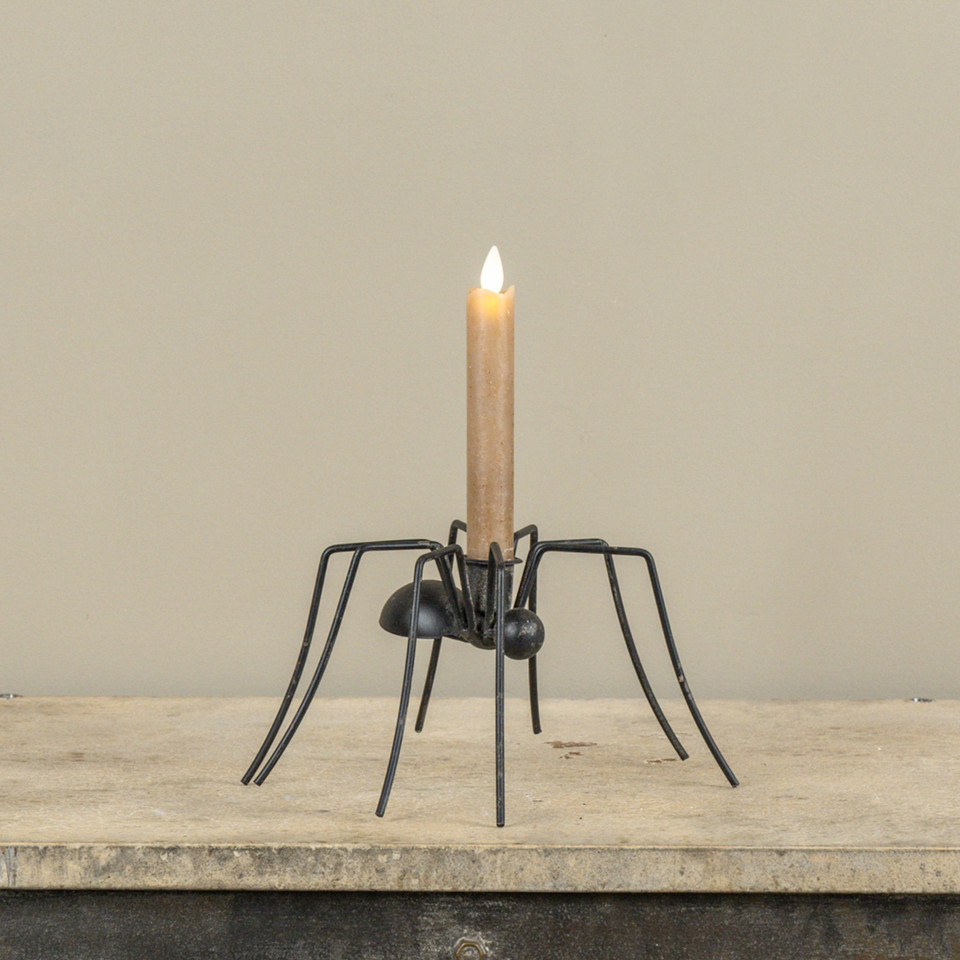 SPIDER TAPER CANDLE HOLDER