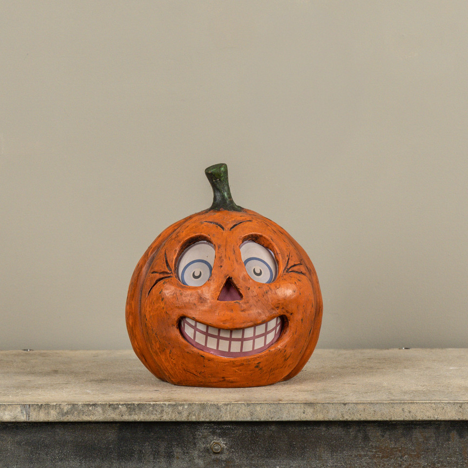 SMILEY JACK-O-LANTERN CANDY CONTAINER