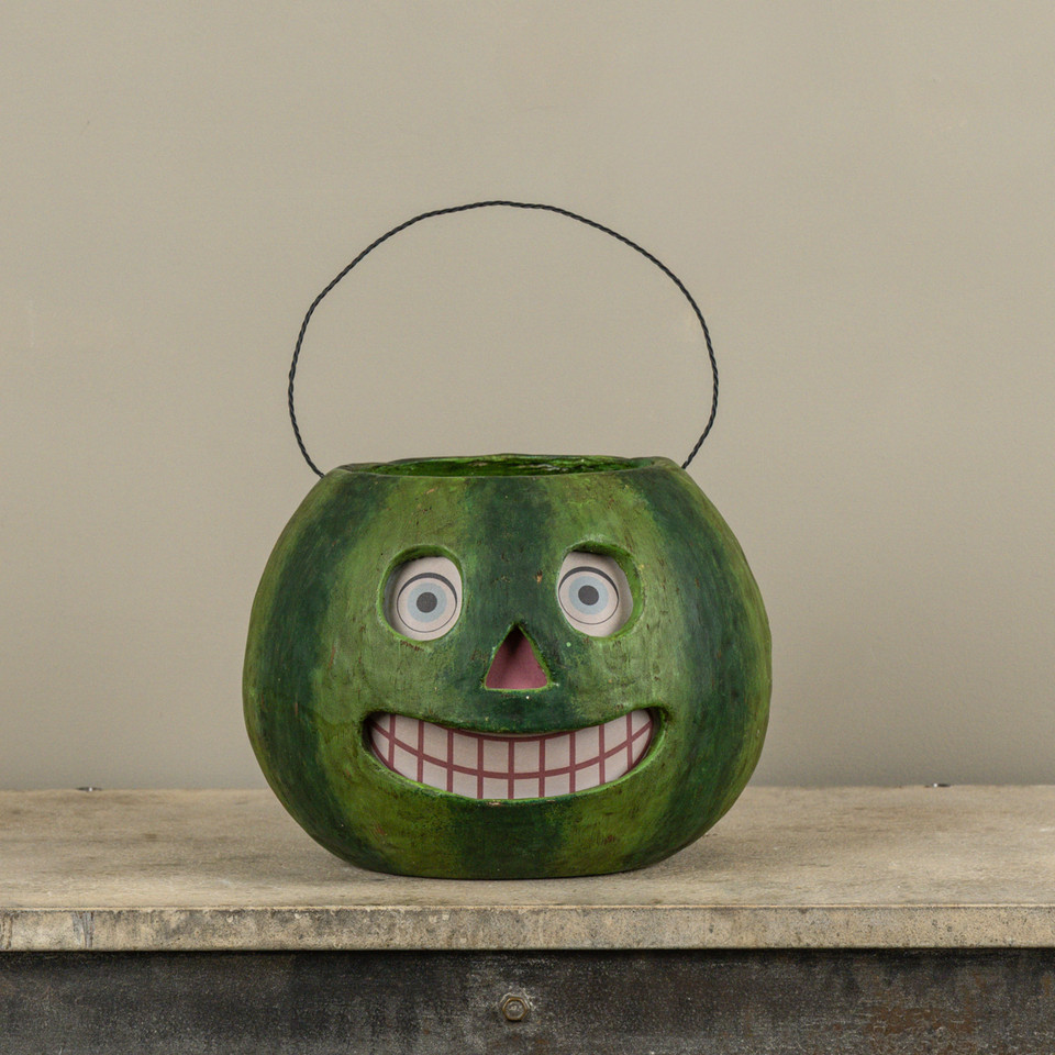 WATERMELON CANDY CONTAINER W/ HANDLE