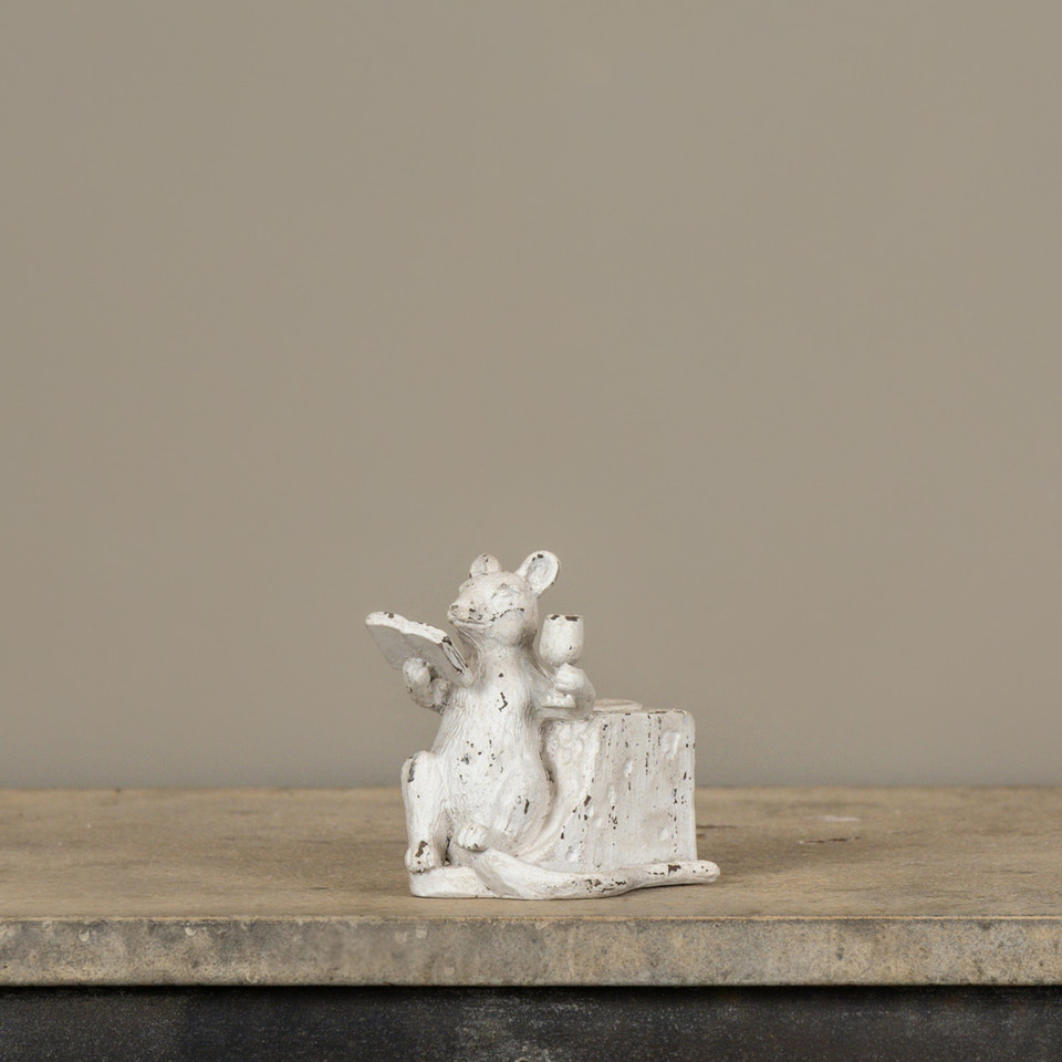 4" MOUSE TAPER CANDLE HOLDER