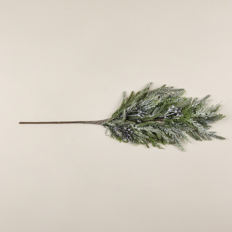 29" SNOWY PINE & BERRY SPRAY