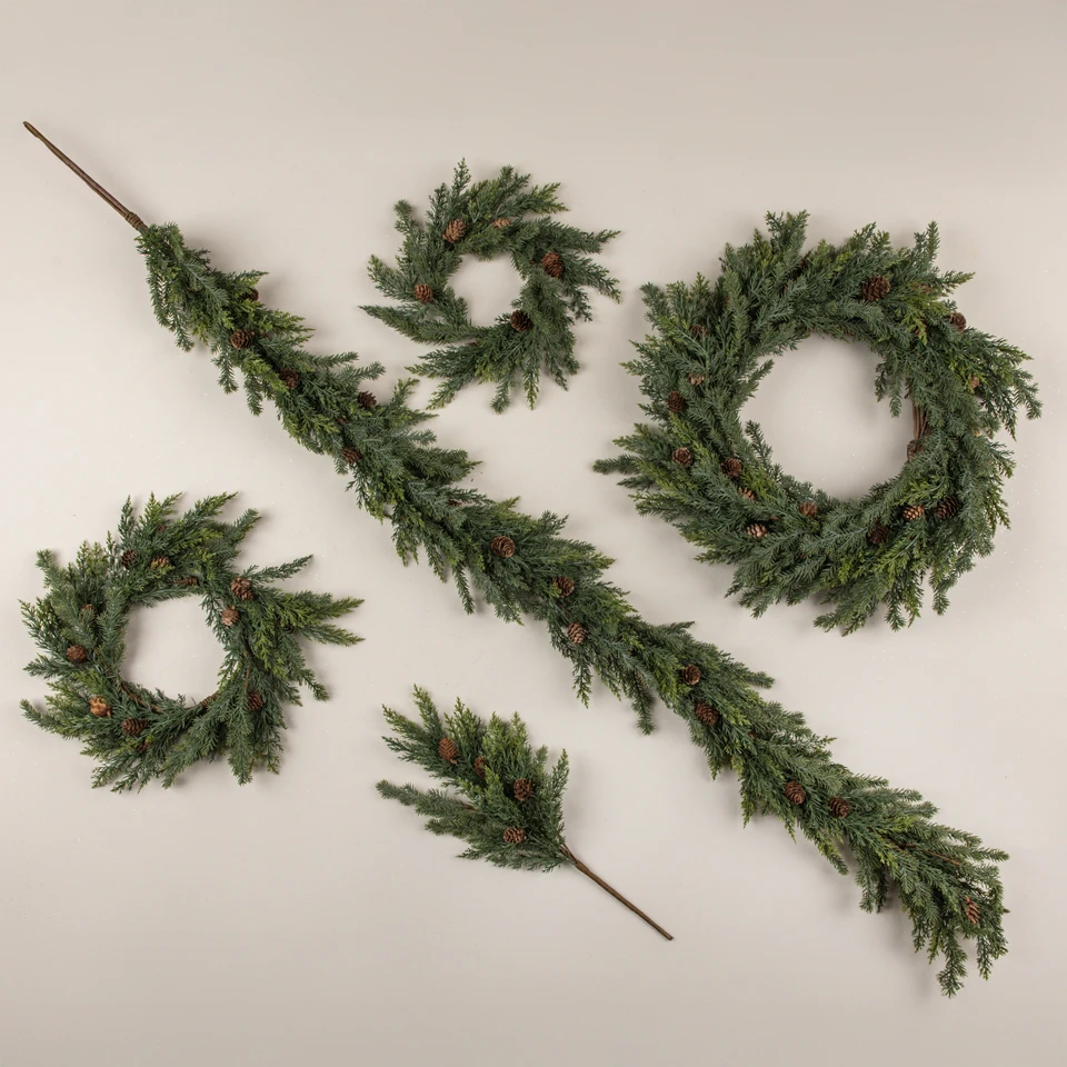 19" JUNIPER & PINECONE PICK