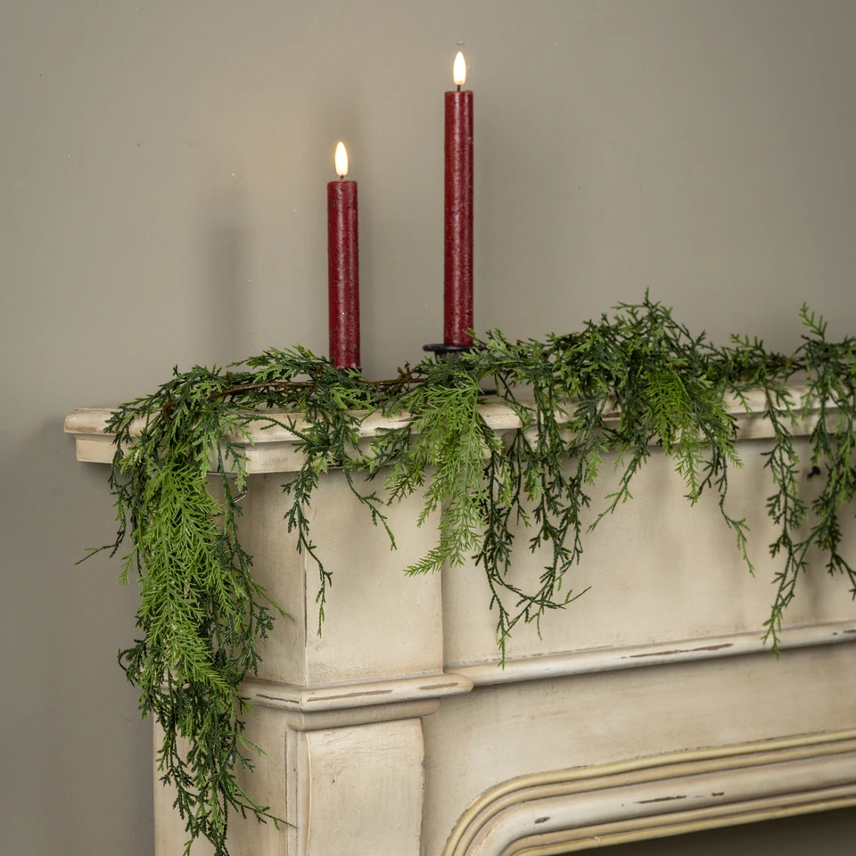 6' WEEPING CEDAR GARLAND