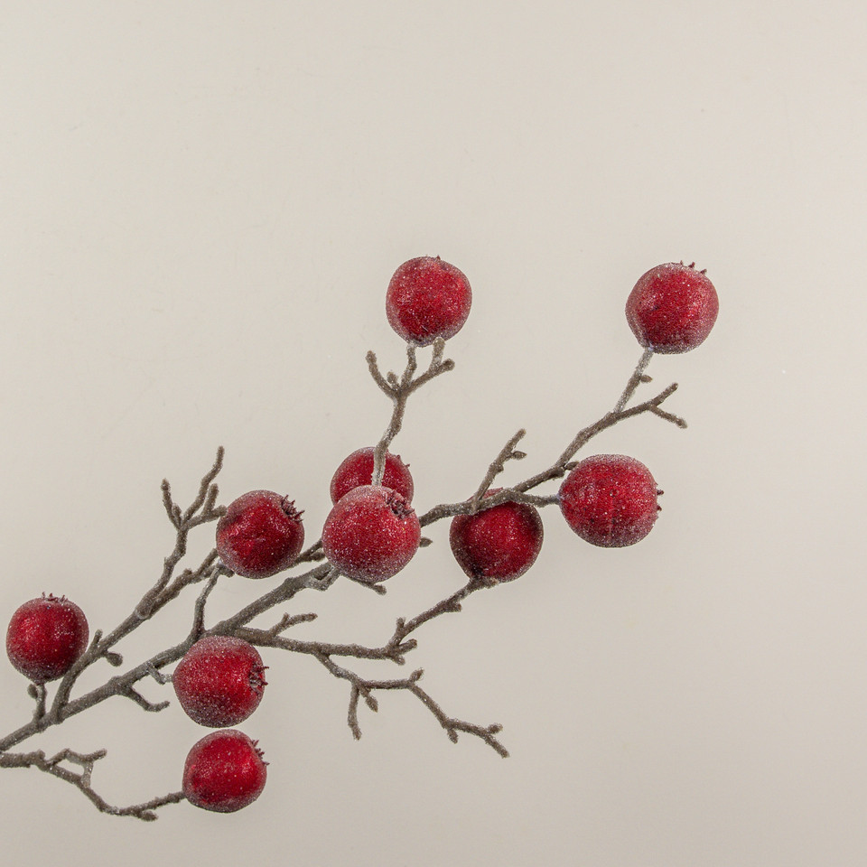 33.5" FROZEN POMEGRANATE SPRAY