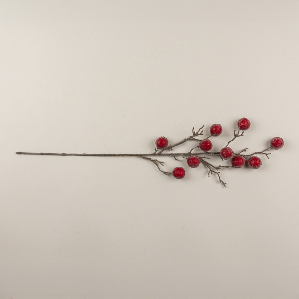 33.5" FROZEN POMEGRANATE SPRAY