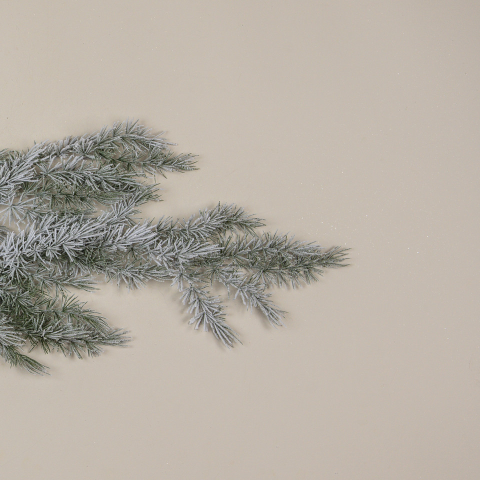 46" SNOWING PINE HANGING SPRAY