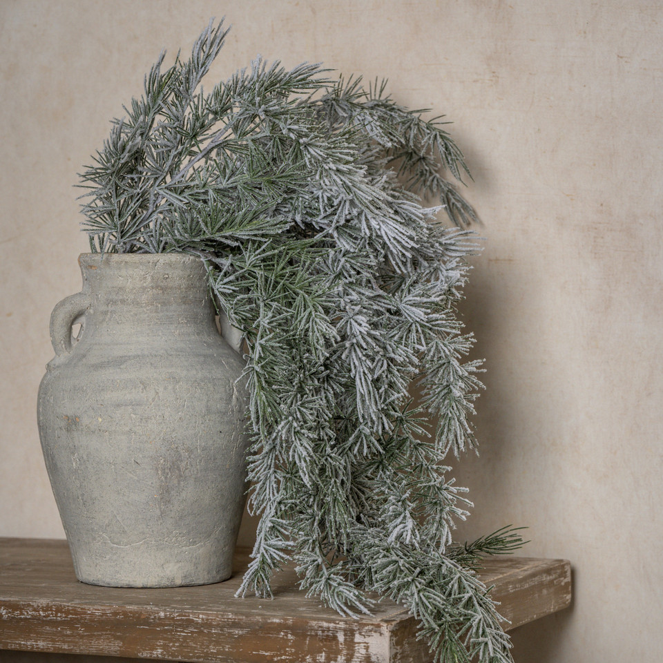 46" SNOWING PINE HANGING SPRAY