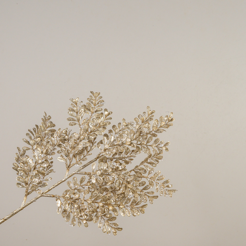 30.5" GOLD BOXWOOD SPRAY
