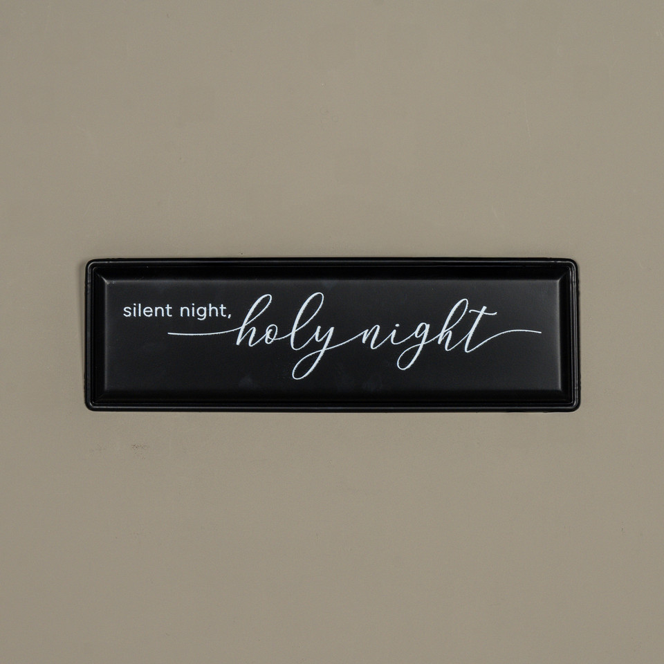 22" HOLY NIGHT SIGN