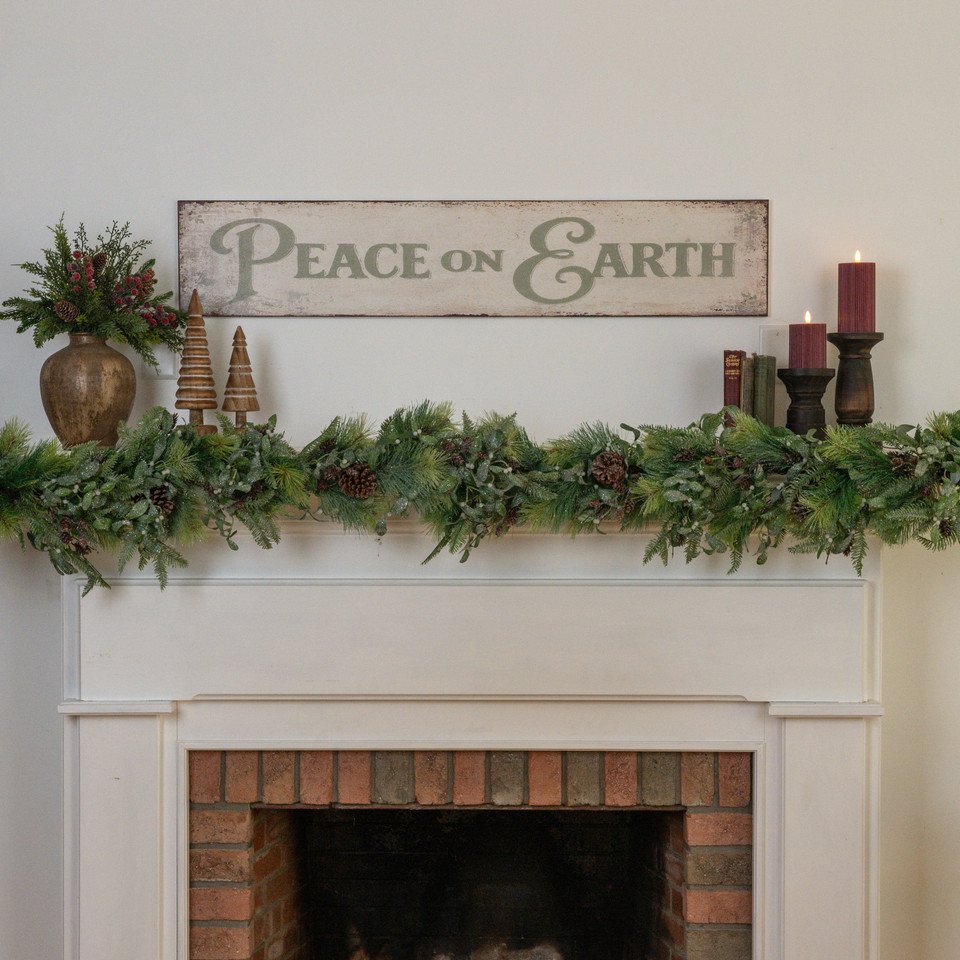 48.5" PEACE ON EARTH SIGN
