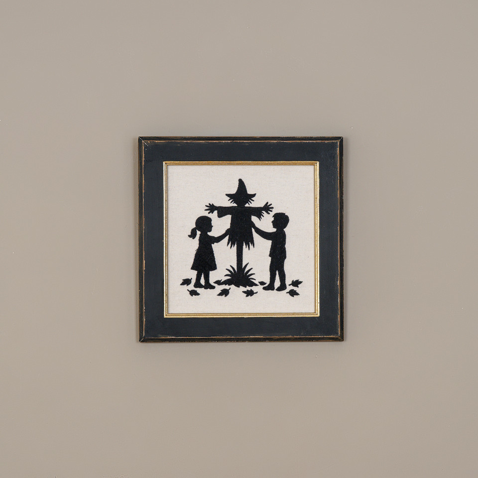 12" SCARECROW EMBROIDERED SIGN