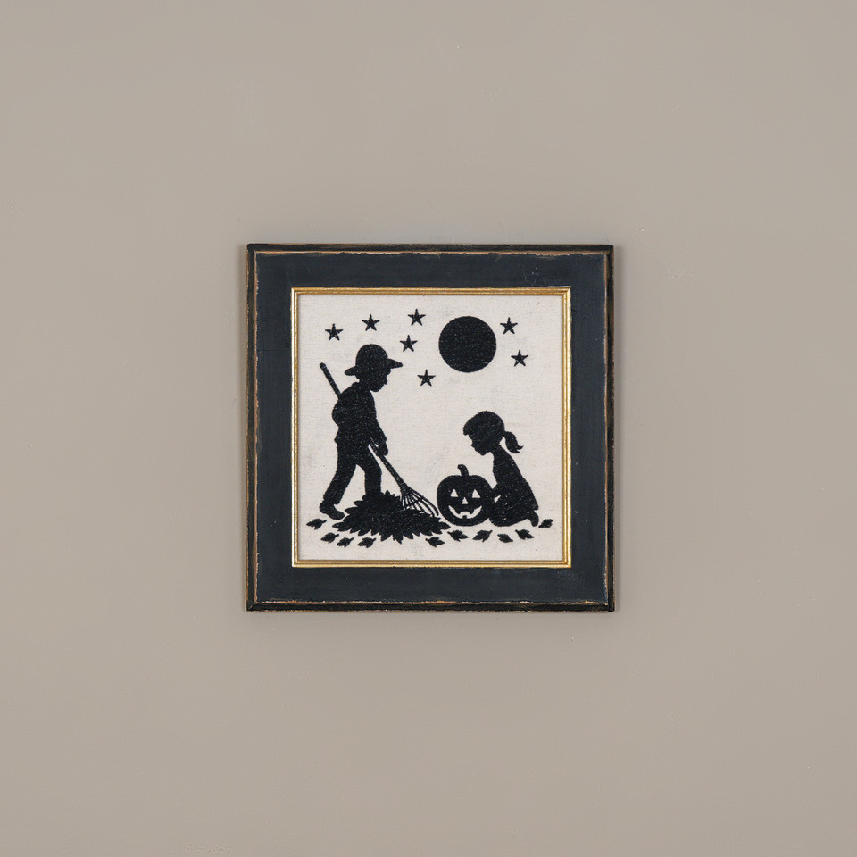 12" AUTUMN NIGHTS EMBROIDERED SIGN