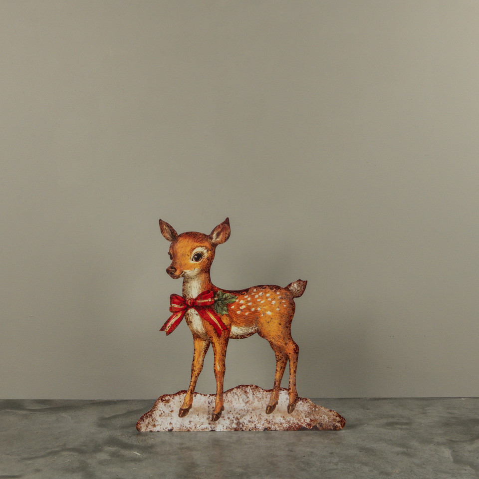 24" HOLLY THE REINDEER METAL DUMMY BOARD