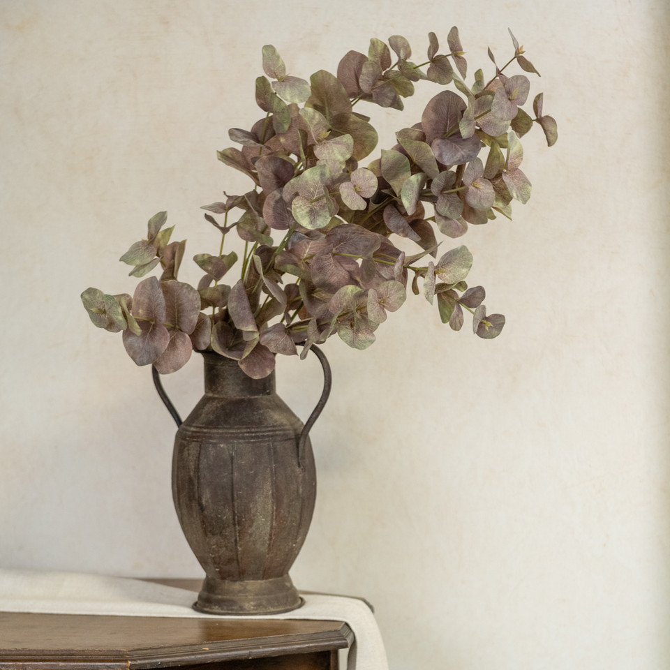 36" BURGUNDY EUCALYPTUS SPRAY