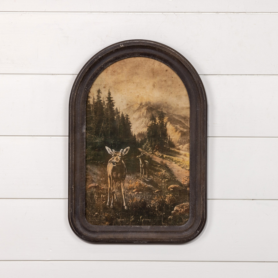 FRAMED DEER PRINT