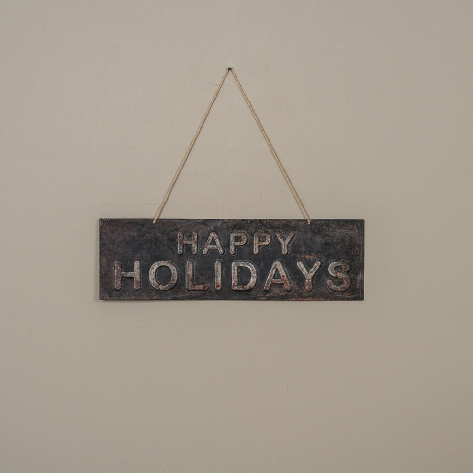 HAPPY HOLIDAYS SIGN