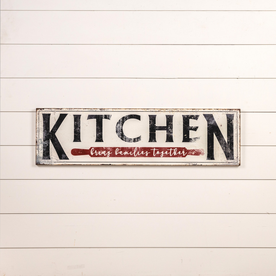 KITCHEN BRING FAMILIES TOGETHER SIGN