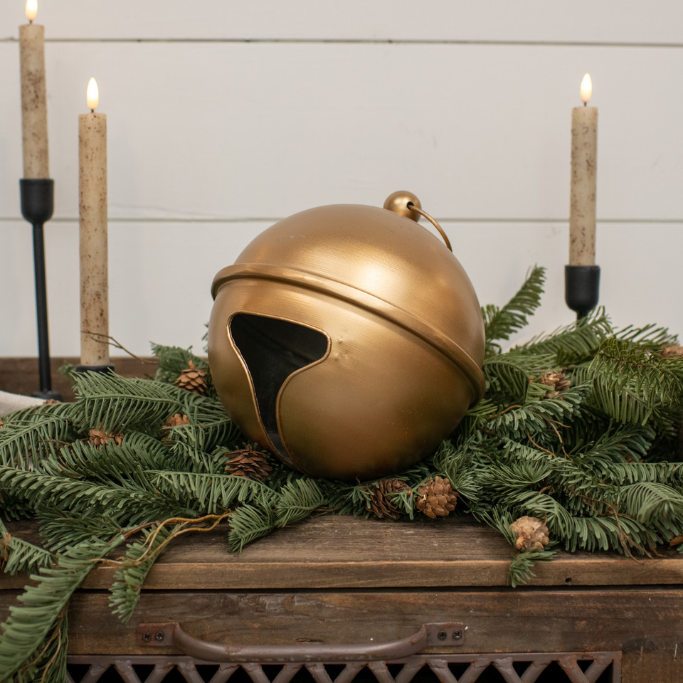 8.25" GOLD SLEIGH BELL