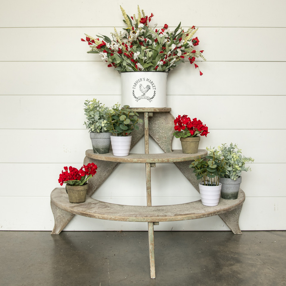 3 TIER SOLID PLANTER STAND