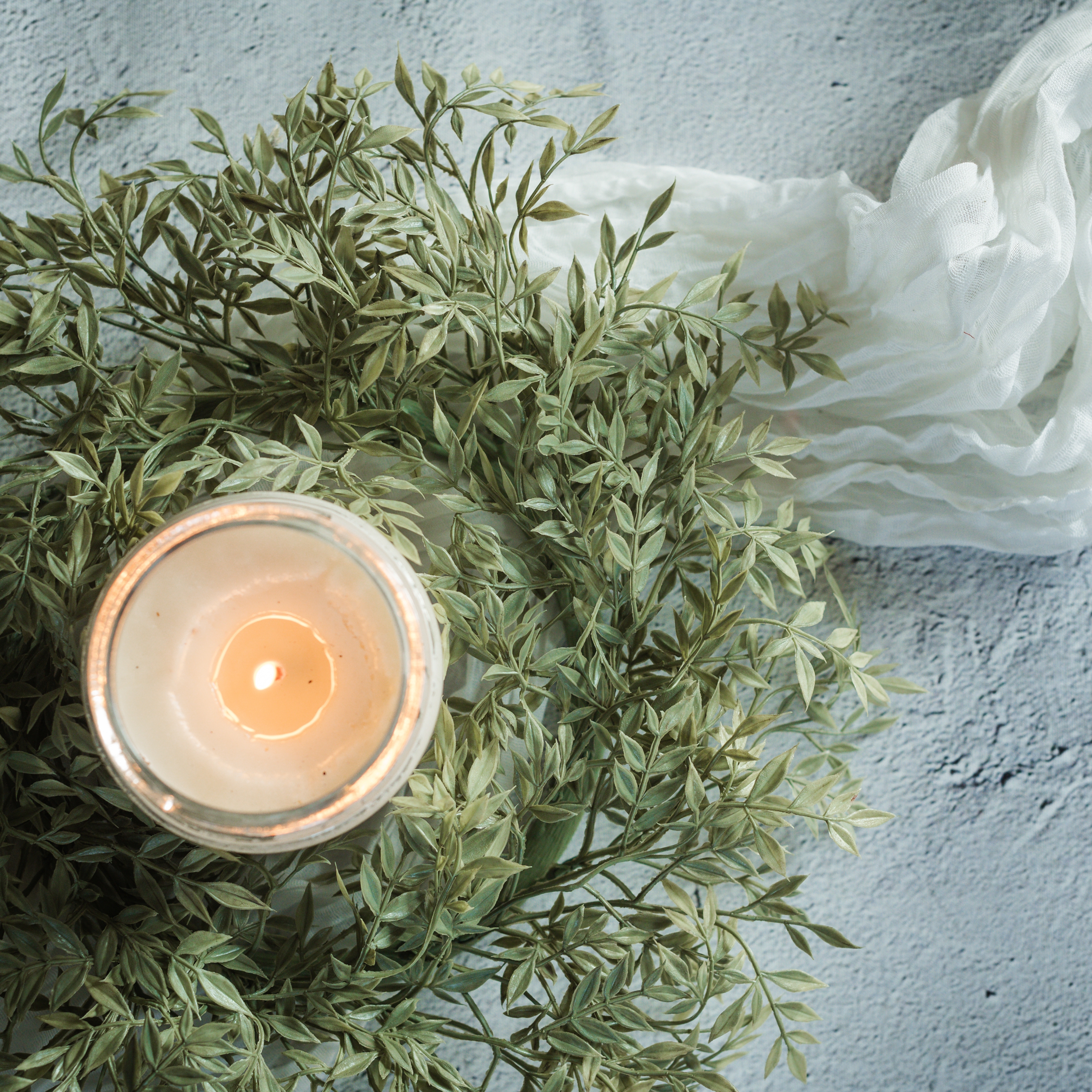 13" MINI FICUS CANDLE RING