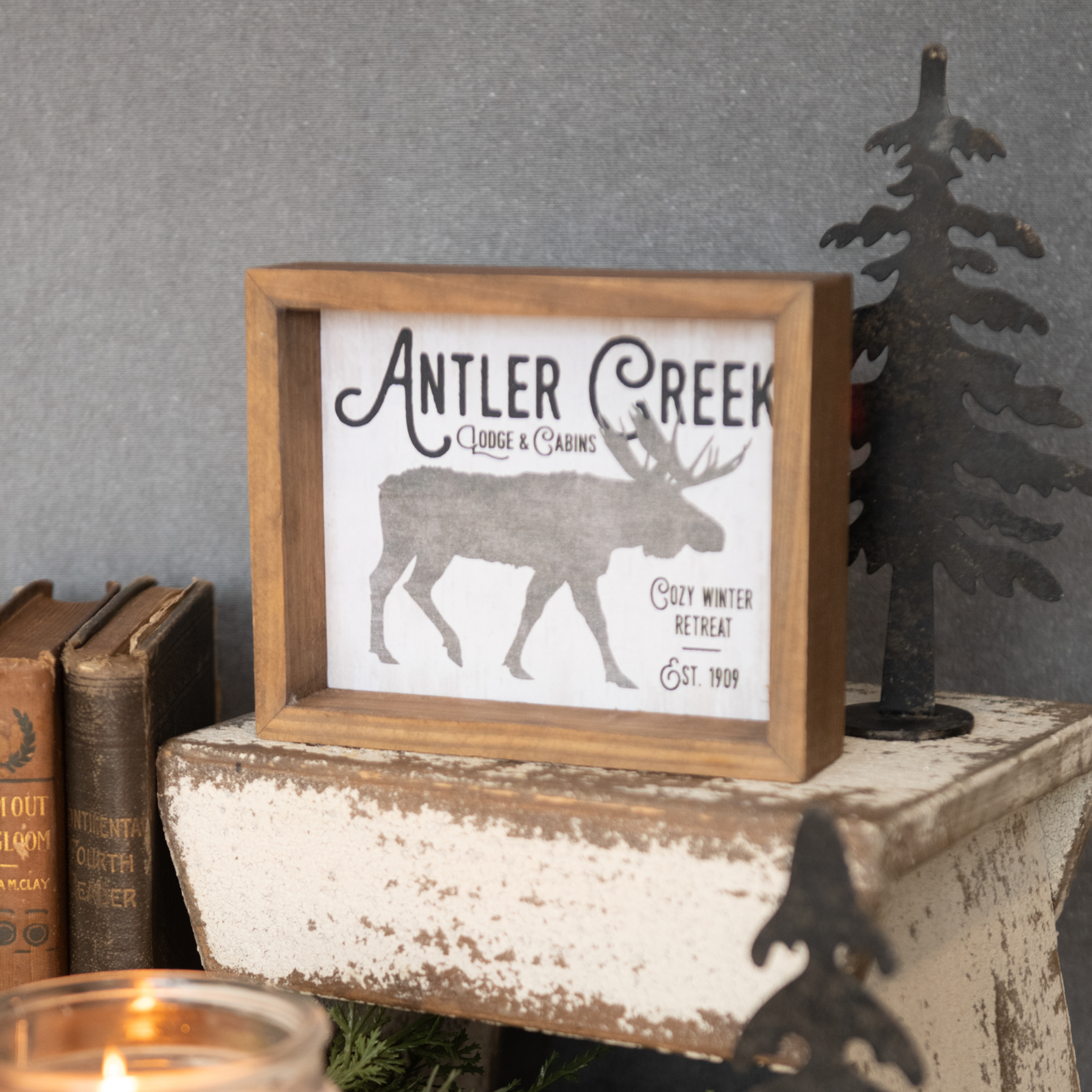 ANTLER CREEK TABLETOP SIGN