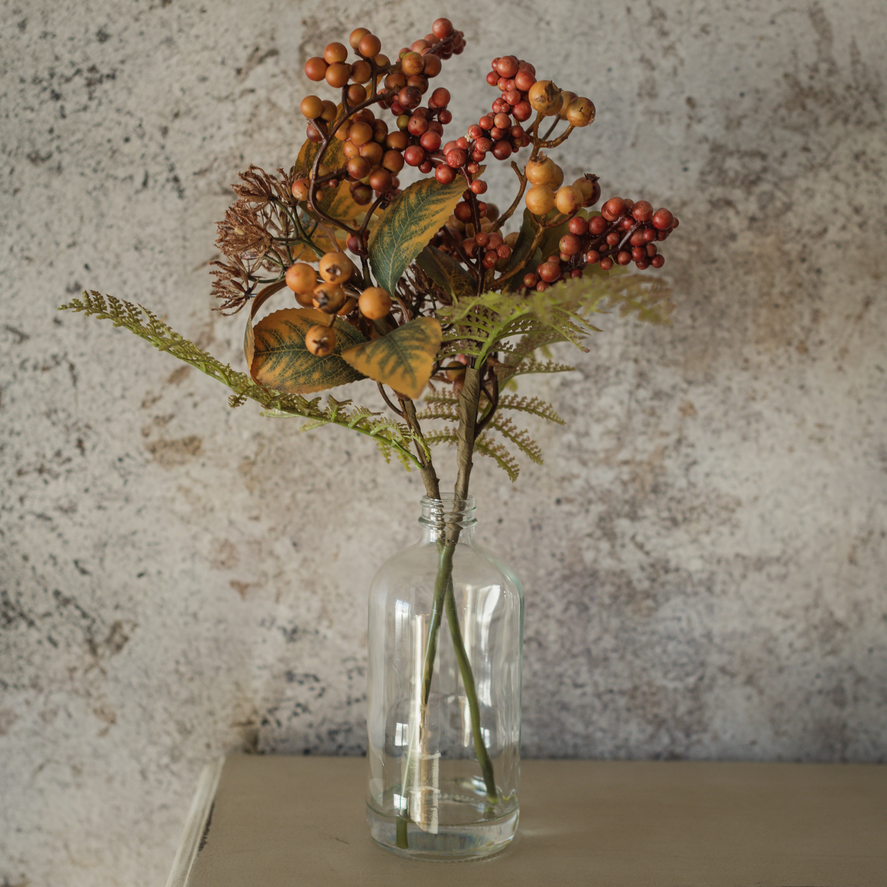 14" BERRIES & CHOCOLATE LACE IN VASE