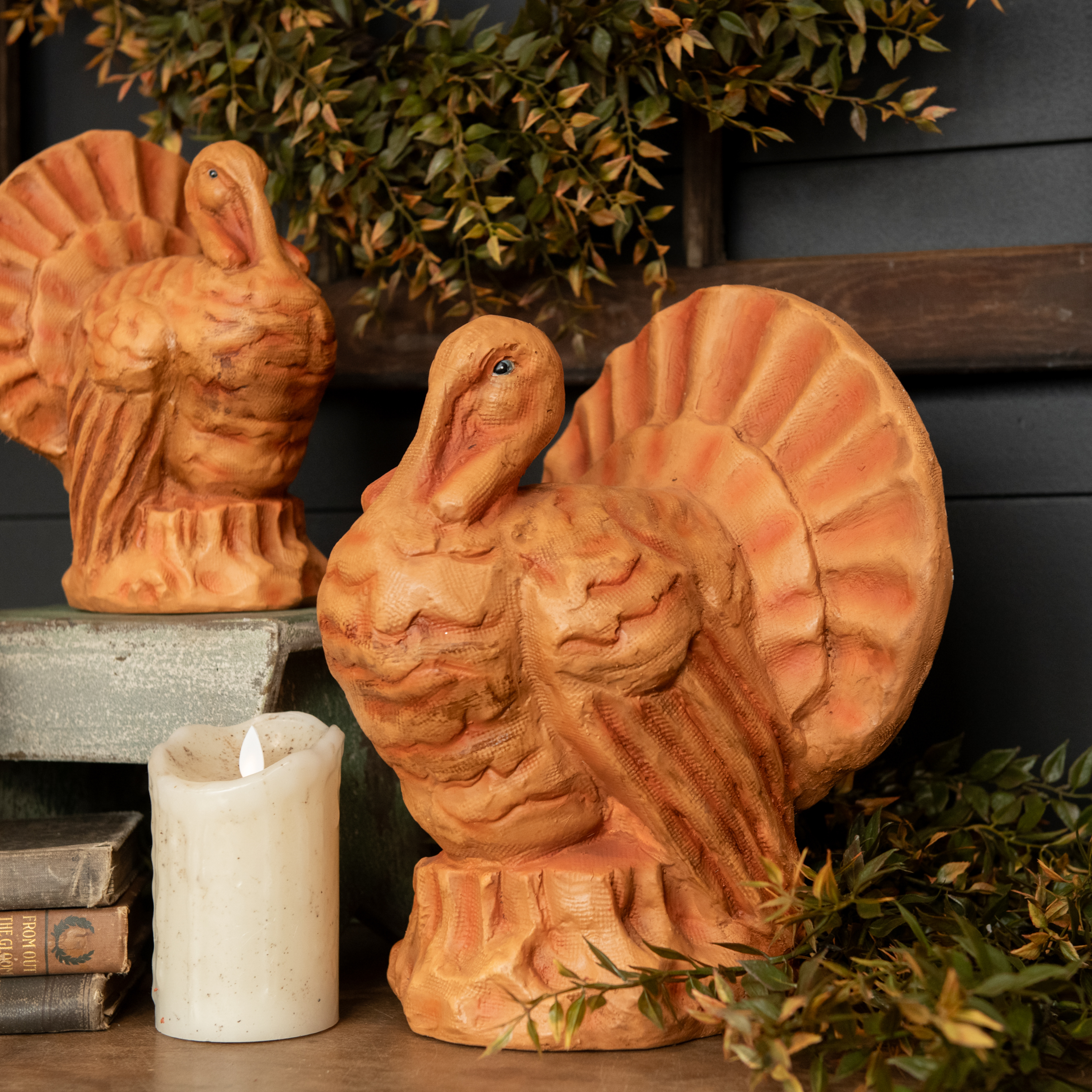 12" FADED ORANGE TURKEY